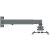 Manhattan 461207 Universal ceiling wall arm for projector Black 72079493
