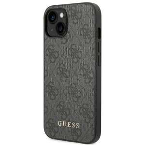 Калъф Guess за iPhone 14, черен с златен лого, модел 4G - Guess