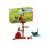 Schleich Farm World Cat Play Set with Figures, including a cat tree, scratching post, bed, food bowl, and yarn ball