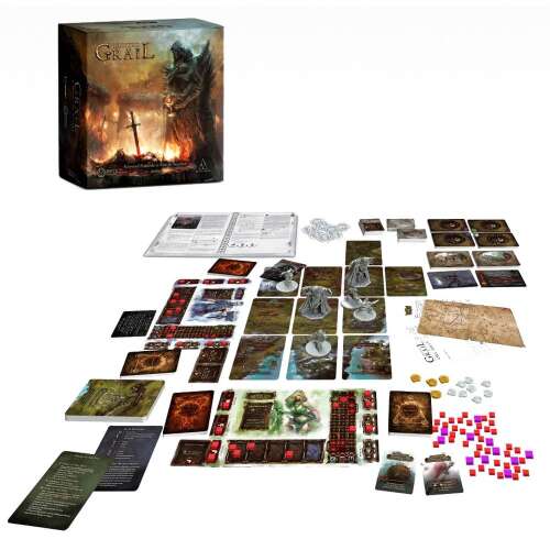 Tainted Grail: Avalon Bukása társasjáték alkatrészei - Delta Vision