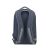 Back view of RivaCase 7562 Prater dark gray laptop backpack