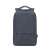 RivaCase Prater 15.6 inch laptop backpack, dark gray, front view