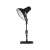Emos Dustin black desk lamp, side view