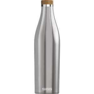 SIGG Meridian Brushed 500ml rozsdamentes acél kulacs bambusz fedéllel, ezüst - Sigg