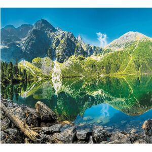 Completed Trefl Morskie Oko 1500-piece jigsaw puzzle - Trefl Puzzle