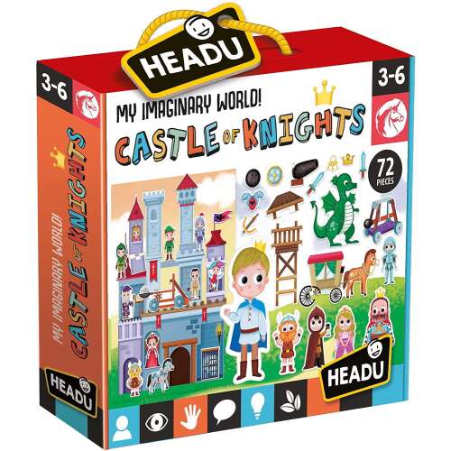 Headu: Meine imaginäre Welt - Das Schloss der Ritter - Logikpuzzle 72087709