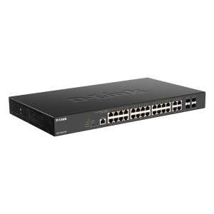 D-Link DGS-2000-28 Gigabit Switch widok pod kątem - D-Link