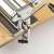 Girmi IM90 manual pasta maker, stainless steel, clamp for attaching to table