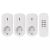 Emos P0069 230V Remote Control Socket Set - White 72088806