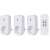 Emos P0069 remote controlled socket set with 3 sockets and 1 remote control