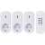 Emos smart socket set with remote control, 3 sockets and 1 remote