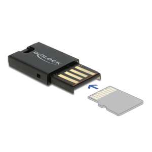 Delock USB 2.0 microSD Külső kártyaolvasó 73024116 