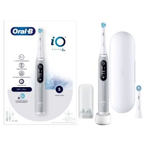 Set periuță de dinți electrică Oral-B iO Series 6 cu husă de călătorie și cap de periuță - Braun