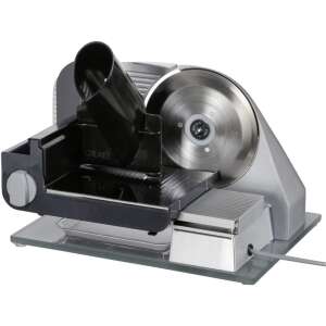 Graef C 21+ Classic elektromos szeletelőgép, rozsdamentes acél, üveg alaplappal és tartozékokkal - Szeletelő gép