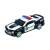 Čierny Chevrolet Camaro ZL1 v policajnej verzii slot car pre pretekársky set Carrera GO!!! Highway Chase