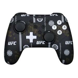 Konix UFC Wired Controller für Nintendo Switch und PC, schwarz und weiß mit UFC-Logo - KONIX