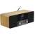 Technisat DigitRadio 3 DAB+ radio with CD player, FM radio, USB and Bluetooth, wooden cabinet