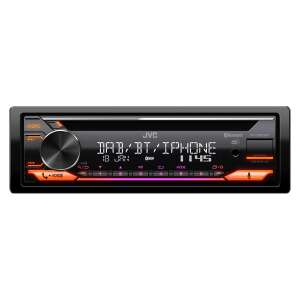JVC KD-DB922BT autórádió DAB+, Bluetooth és iPhone csatlakozással - JVC
