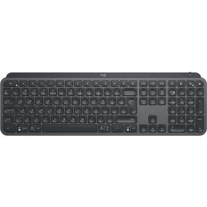 Logitech MX Keys for Business wireless keyboard, graphite color, front view - Keyboard