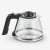 Severin Cafe Caprice glass coffee pot with water level markings.