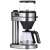 Severin KA 5762 Cafe Caprice coffee maker, front view, stainless steel, with glass carafe