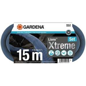 Gardena Liano Xtreme Textilschlauch-Set (13 mm) - 15 Meter 72093762 Bewässerungsschläuche