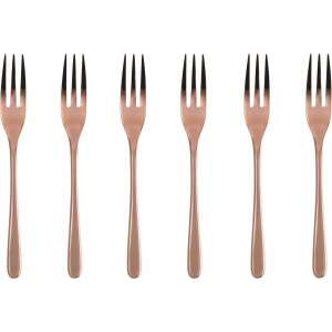 Sambonet Taste PVD desszert villa készlet, 6 darab, réz színben - Villa