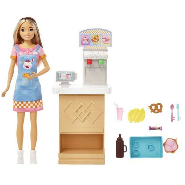 Barbie Skipper First Jobs Büfé Játékszett