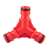 Verto 15G744 Y-Verbinder, 3-Wege, 1/2" - 3/4", Rot 73355474