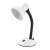 Esperanza Arcturus E27 desk lamp, white/black