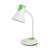 Esperanza Polaris E27 desk lamp, white and green