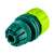 Conector pentru furtun Verto 3/4 inch, verde