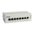 Equip 227369 8 Port Cat.6 Desktop Patch Panel, hellgrau, Vorderansicht