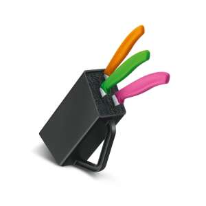 Victorinox Swiss Classic késblokk, fekete, 3 késsel - Victorinox