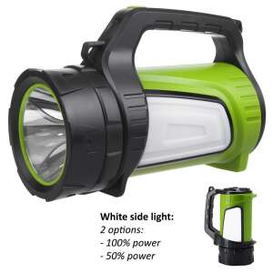Maclean MCE345 3 az 1-ben LED keresőlámpa, zöld és fekete, 250 lumen, powerbank funkcióval - Maclean