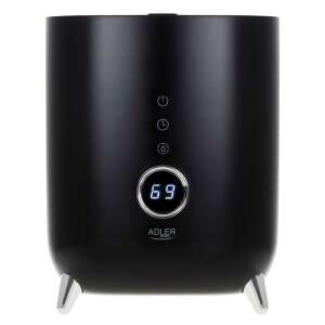 Adler AD 7972 ultrasonic humidifier, black, front view - Humidifier
