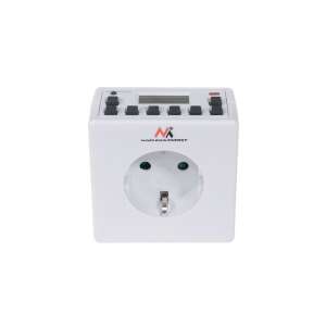Maclean Energy MCE30G cyfrowy programowalny timer widok z przodu - Timer z wyłącznikiem czasowym