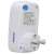 Orno OR-PRE-445(GS) mechanical timer with twilight sensor, white, 16A/230V, back view
