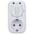 Orno OR-PRE-445(GS) mechanical timer with twilight sensor, white, 16A/230V, 2, 4, 6, 8 hours timer, dusk to dawn, on/off switch