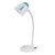 Esperanza Electra E27 White and Blue Desk Lamp