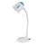 Esperanza Electra E27 White and Blue Desk Lamp