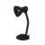 Esperanza Arcturus E27 black desk lamp with flexible arm
