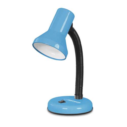 Esperanza Altair E27 desk lamp, blue