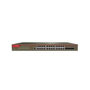 IP-COM G5328X Gigabit Switch, front view - Switch