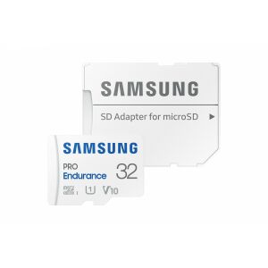 Samsung 32GB PRO Endurance microSDHC UHS-I CL10 Memóriakártya + Adapter
