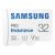 Close-up of Samsung 32GB PRO Endurance microSDHC UHS-I card