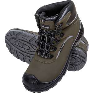 Lahti Pro L3012339 acélbetétes munkavédelmi cipő, ( 39 ), Barna/Fekete 72109841 