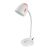 Esperanza Electra E27 white and red desk lamp