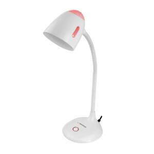 Esperanza Electra E27 desk lamp, white and pink - Lamp & Lighting
