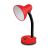 Red Esperanza Vega E27 desk lamp, adjustable gooseneck
